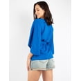thumbnail image 2 of Blusa manga campana con cinto, 2 of 5