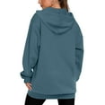 thumbnail image 5 of Fall Sweatshirts For Women Sevevn Women Plus Size Zip Up Hoodies Long Sleeve Tunic Sweatshirt Long Fleece Hoodie Jacket with Pockets, 5 of 5