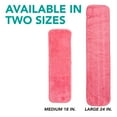 thumbnail image 2 of Arkwright Wet Mop Replacement Pads (12 Pack), Microfiber, 24 in., Red, 2 of 4