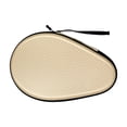 thumbnail image 1 of Bolsa de raqueta de tenis de mesa shamjiam EVA dorado resistente al desgaste con cremallera, 1 of 9