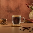 thumbnail image 4 of Fluted Savor Double Wall Espresso 5.4oz - Set of 2, 4 of 8