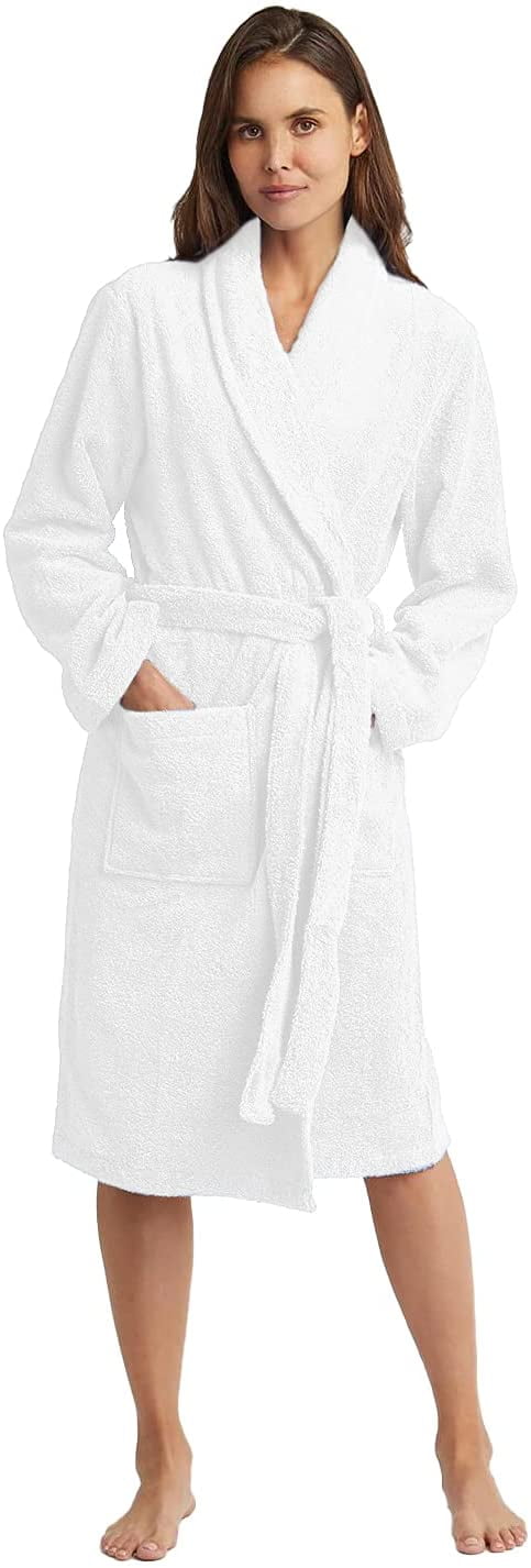 Canadian Linen Terry Men & Women Bath robe – Shawl Collar House Robe ...