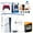 Cosmic Red, variant on Sony Playstation 5 Slim Disc with Extra White Controller, Gamer Starter Kit and MightySkins Decal Voucher Plus 1 Year CPS Extended Warranty