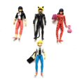thumbnail image 1 of Set de figuras articuladas Miraculous Ladybug 15-16 cm, 4 unidades, 1 of 1