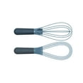 thumbnail image 2 of Joseph Joseph Twist Whisk 2-In-1 Collapsible Balloon and Flat Whisk Silicone Coated Steel Wire, 2 of 7