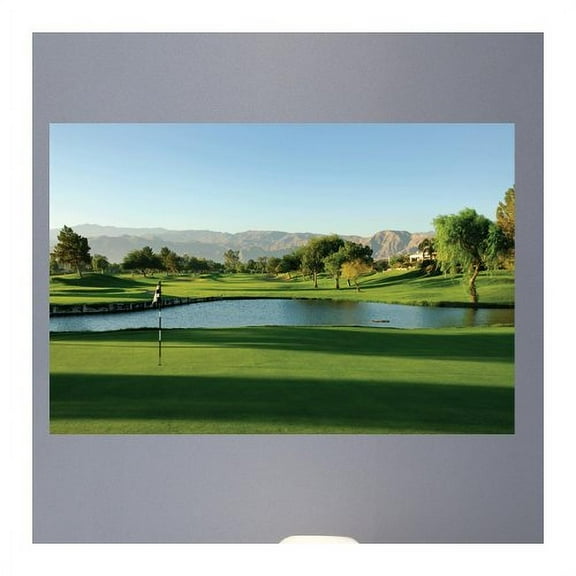 Wallhogs Palm Springs Golf Course Glossy Wall Mural