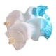 thumbnail image 5 of Abanicos de velo de seda para danza del vientre, abanicos plegables largos para mujeres y niñas, accesorios de vestuario blanco a azul lago, 5 of 8