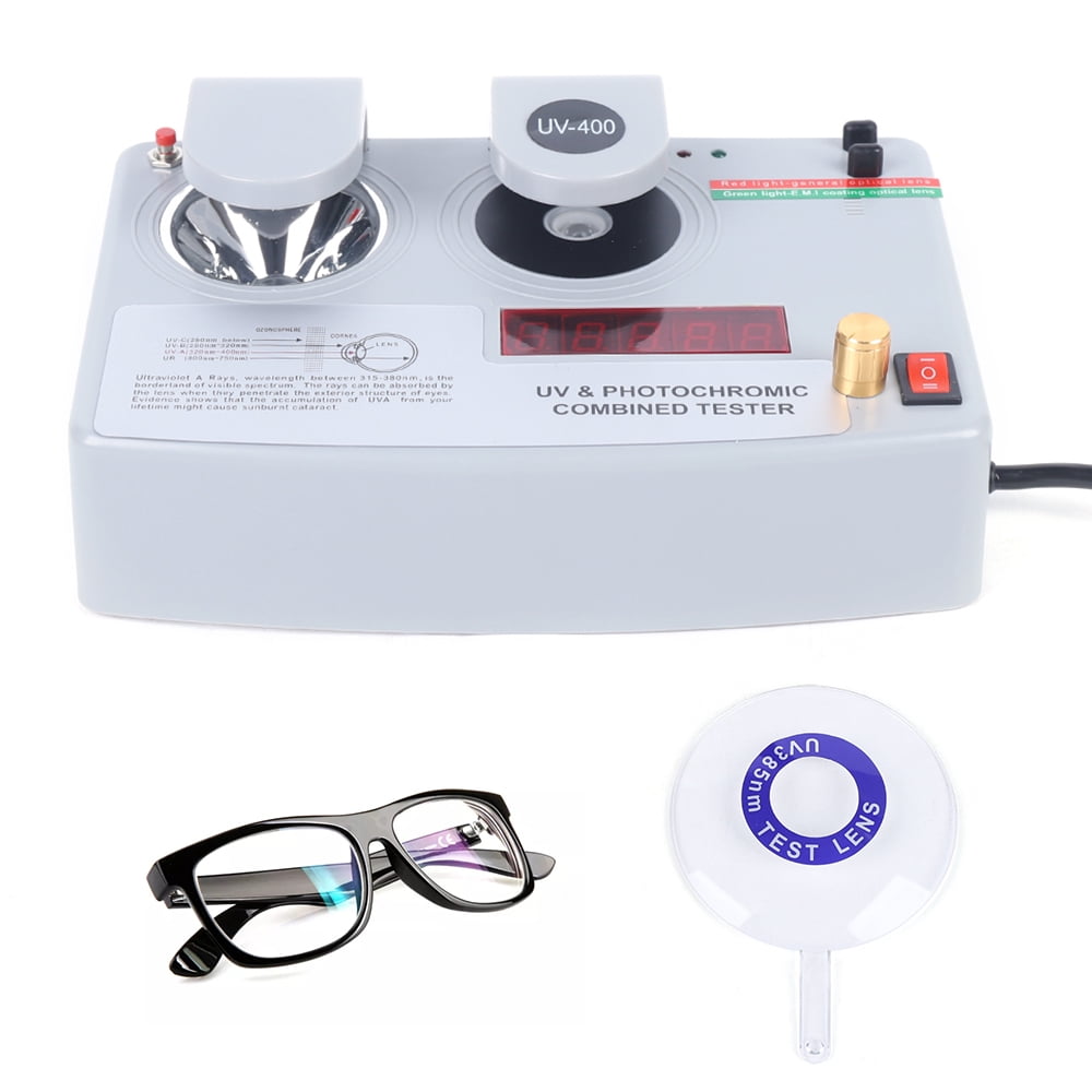 3In1 Optical Uv Lens Tester AntiRadiation Detector Photochromic Coating Lens Measurer For