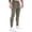 Green, variant on Men's Gym Joggers Workout Pants Athletic Jogger Sweatpants Casual Training with Zipper Pockets Tapered Track Pants Silver XS