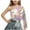 Multicolor, variant on Diufon Girls Sparkly Tops Trendy Single Shoulder Plaid Glitter Party Crop Tops Performance Dance Shirt for Teen