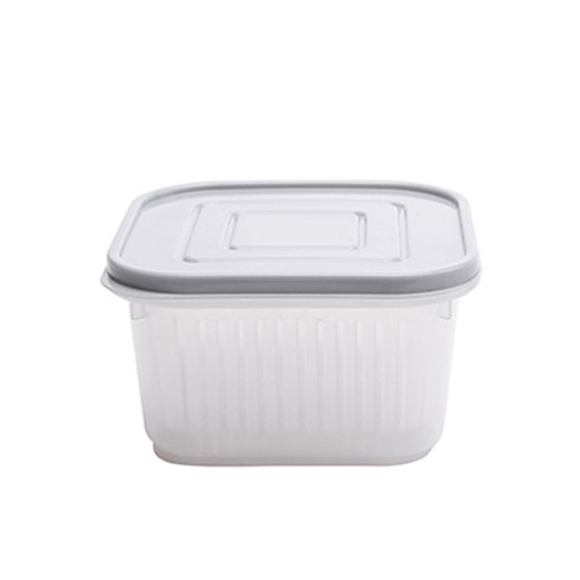 tredstone Boîte de Rangement Alimentaire en PP Scellée pour Fruits et Frais, Fournitures de Cuisine