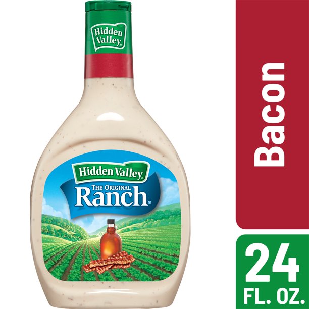 Hidden Valley Bacon Ranch Salad Dressing & Topping, Gluten Free 24