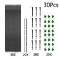 thumbnail image 1 of Bgsha Garden Mesh Netting Kit Pest Barrier Bird Ultra Fine Mesh Netting for Beds Garden Plants Covers Net Protection for Vegetable Fruit Flowers Greenhouse Cover, 1 of 1