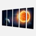 thumbnail image 2 of Planet Earth and Sun - Landscape Canvas Art Print, 2 of 3