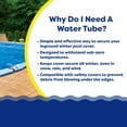 thumbnail image 2 of In The Swim Heavy Duty 8' Blue Double Water Tube for Inground Winter Swimming Pool Cover - Single ITSW2050, 2 of 3