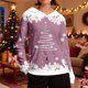 thumbnail image 2 of WILLBEST Sudadera Deportiva Para Mujer. Sudadera Con Capucha de Estilo Acogedor, Manga Larga, Estilo Informal, Ideal Para Estar En Casa O Relajarse. Diseño Estampado Para La Temporada de Vacaciones., 2 of 5