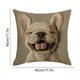 thumbnail image 3 of Funda de almohada de lino bohemio - bordado de elefante en 3D, cojín decorativo multicolor de 45x45cm para sofá y salón, 3 of 6