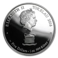 thumbnail image 2 of 2016 Tokelau 1 oz Proof Silver Year of the Monkey (Gilded), 2 of 3