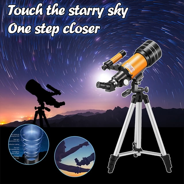 Telescopio astronómico para adultosTelescopio de refracción profesionalTelescopio astronómico múltiple grande Wmkox8yii jkg5693