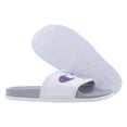thumbnail image 4 of Champion Cs Squish Girls Shoes Size 4, Color: White/Surf/Scarlet, 4 of 5