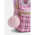 thumbnail image 4 of Justice Girls Pocket Mini Backpack, Pink Plaid, 4 of 11