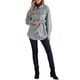 thumbnail image 2 of CHAQUETA TRENCH CASUAL INSPIRE CHIC PARA MUJER, ABRIGO DE INVIERNO CON BOTONES, PEACOAT CON CINTURÓN, ABRIGOS LIGEROS GRIS CLARO XL, 2 of 5