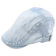 thumbnail image 3 of Mens Newsboy Hat For Spring And Summer Outdoor Casual Wear One Size Fits Most Breathable 1Pack, 3 of 3