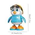 thumbnail image 2 of Singing Dancing Penguin Robot Interactive Educational Toy with Lights Music for Kids, 2 of 6