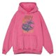 thumbnail image 4 of Sudaderas casuales con capucha para hombre, estilo retro desgastado, lavado Surf Up Take It Easy, moda de otoño, 100 % algodón, ropa holgada, 4 of 5