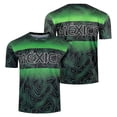 thumbnail image 2 of Zimjoy 2026 Mexico Soccer Jersey for Men Women Unisex Crew Neck Short Sleeve Aztec Calendar Graphic Short Sleeve Fan Shirt for Game Day Travel Streetwear and Casual Wear Green 4XL, 2 of 9