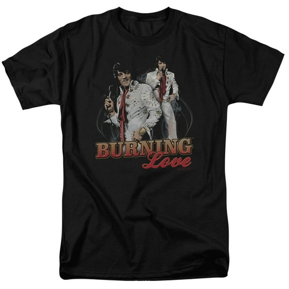 Elvis Presley - Burning Love - Short Sleeve Shirt - XXXXX-Large