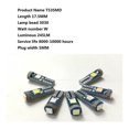 thumbnail image 4 of Applies to Car Interior Light Instrument Panel T5 3030 LED 20pcs, 4 of 9