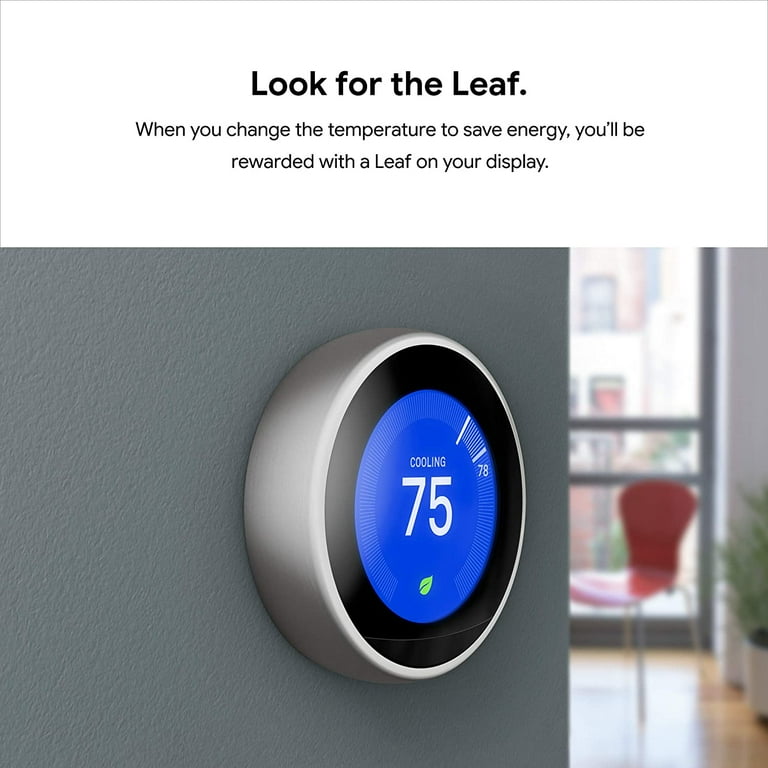 Nest Learning Thermostat サーモスタット fa219522-9f4f-495d-9360-