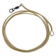 thumbnail image 1 of Pesca segura 1m anillo líder giratorio núcleo de fluorocarbono con giratorio (color marrón con Q-swivel), 1 of 8