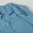 thumbnail image 4 of Wrangler Boys' Blue Lighting Logo Shirt XX-Large, 4 of 4