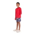 thumbnail image 2 of U.S Polo Assn. Boys Long Sleeve Hooded Zip-Up Rashguard, Sizes 4-18, 2 of 3