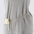thumbnail image 2 of Unique Bargains 1 Pc Waist Chain Faux Pearls Adjustable Waist Cord for Women White, 2 of 6