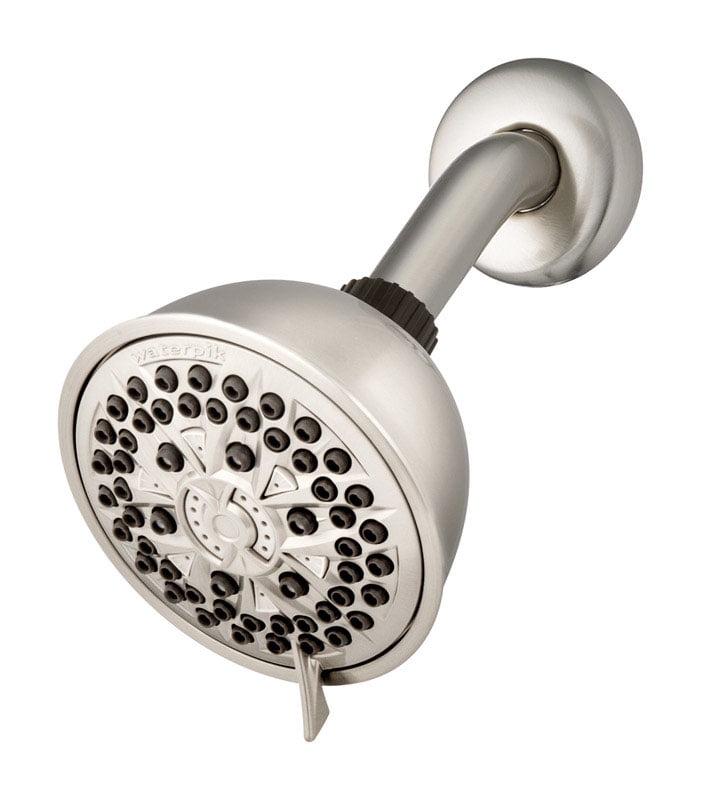 HotelSpa AquaCare 7-setting Handheld Shower Head w/Pause Switch+Extra-Long Hose 