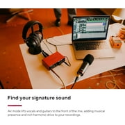 Focusrite Scarlett 2i2 Studio 4th Gen USB Interface Microphone Headphones Software Suite Broadcast Arm Springs XLR Cable Pop Filter