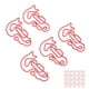 thumbnail image 3 of 100 Clips De Papel Sea Maid, Bonitos Clips De Papel Chapados En Metal Para Estudiantes, Papelería, 3 of 5