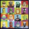 thumbnail image 2 of Men's Marvel Spider-Man Beyond Amazing SPIDEY FIGURE SQUARES T-Shirt, 2 of 5