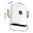 Clearance!Electric Wall Heaters, 2100W Fast Heating Space Heaters for
