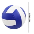 thumbnail image 3 of Training Volleyball for Indoor Outdoor Use – Machine Sewn Beach Volleyball with Thickened PVC, Non Slip, Soft Touch for Practice, Casual Play, All Ages, 3 of 5