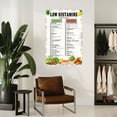 thumbnail image 4 of Low Histamine Diet Chart Poster Healthy Food List Guide Kitchen Poster Canvas Painting Posters And Prints Wall Art for Living Room Bedroom Decor, 4 of 4