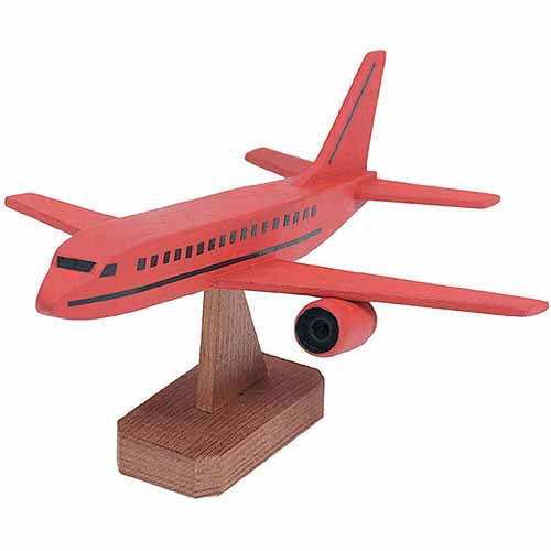 Wood Model Kit, Jumbo Jet