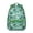 Green-87, variant on Rustic Artistic Natural Floral and Tribal Patterns School Backpack, Durable Waterproof Oxford Cloth, Adjustable Straps, Large Capacity Traditional Boho Chic Travel Bag for Student