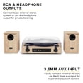 thumbnail image 4 of Sistema de tocadiscos Bluetooth Victrola Harmony con altavoces, 4 of 5