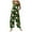 Green, variant on Jumpsuits for Women Christmas Print Button Front with Pocket Rompers for Women,Green,S