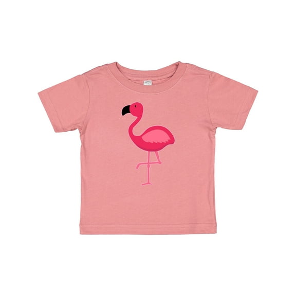 Inktastic Pink Flamingo Boys or Girls Baby T-Shirt