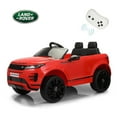 thumbnail image 6 of TOBBI 12V Kids Electric Licensed Land Rover Ride On Toy Car, Red, 6 of 7